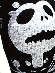 Halloween Goth Leggings Women's Plus Skull Print Leggings