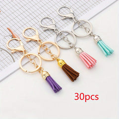 Metal Tassel Hanging Ear Pendant Bag Ornament for Men Women