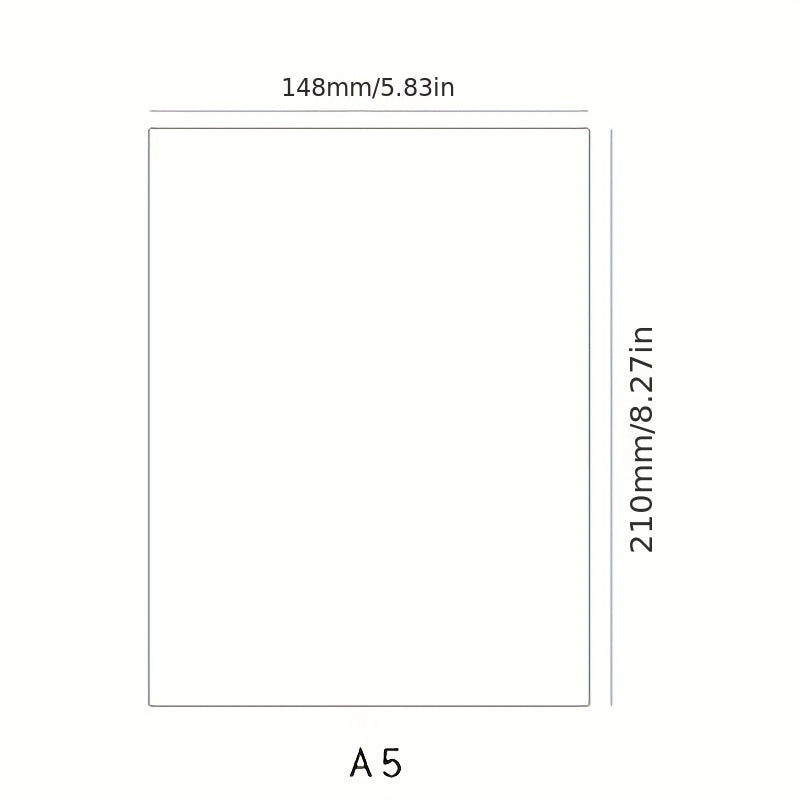 100sheets Gradient Message Sticky Note Notebook