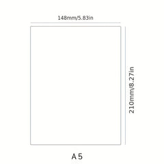 100sheets Gradient Message Sticky Note Notebook