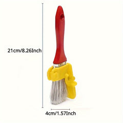 2pcs Paint Edger Tool Handheld Paint Roller Brush Kit Wall Ceiling
