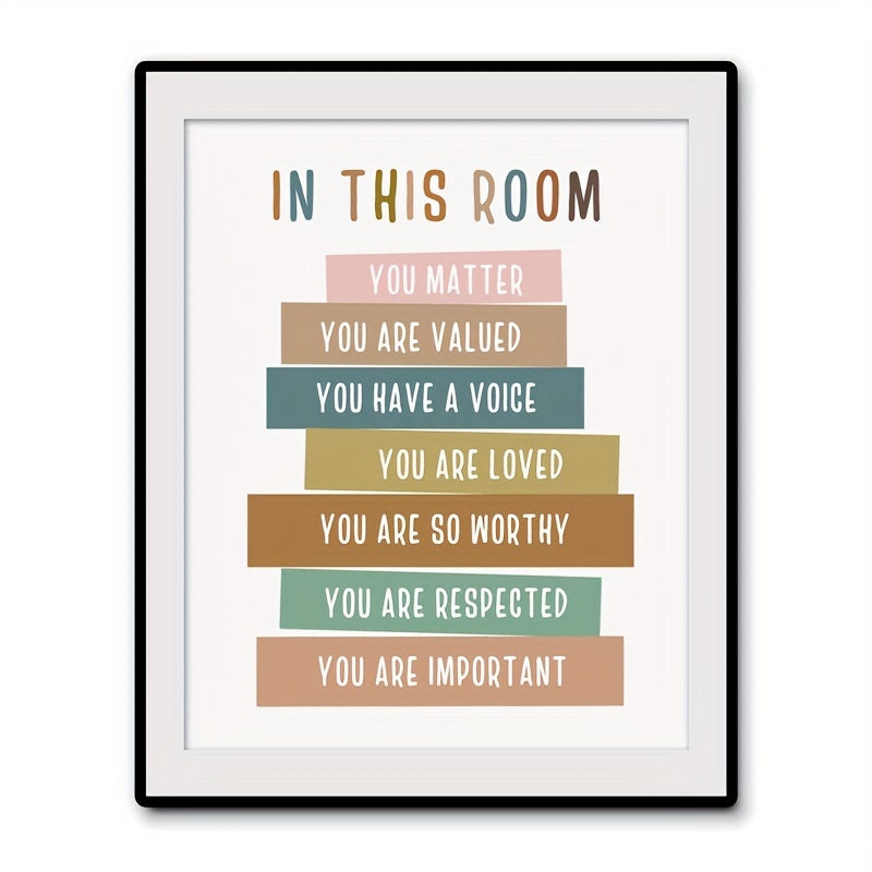 You Matter You Are Loved Classroom Decor