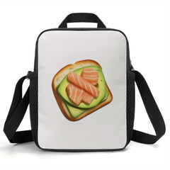 Customizable Photo Insulated Lunch Bag Reusable Cooler Backpack