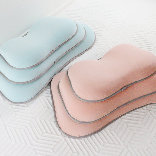 Kids Memory Foam Pillow Adjustable Height Neck Support Removable Washable