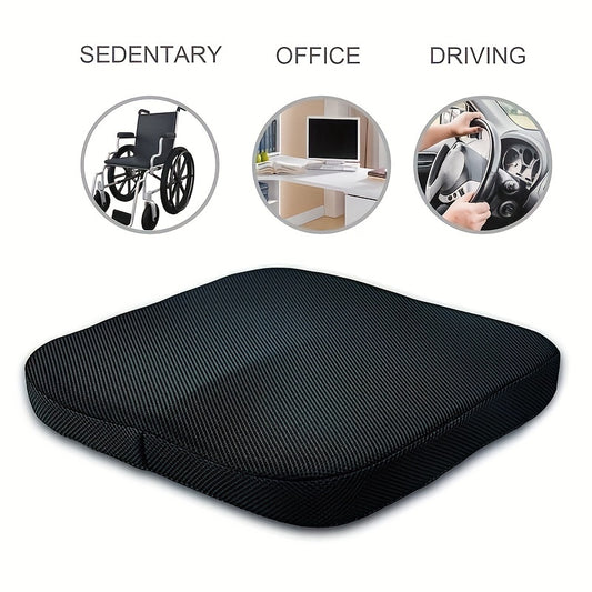 Sciatica Relief Memory Foam Cushion for Office Car Seat