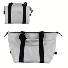 Large Capacity Insulated Picnic Basket Foldable Thickened Oxford Cloth Tote