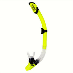 Adults Dry Snorkel with Top Drying Valve & Food Silicone