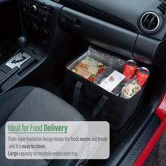 Large Insulated Reusable Grocery Bag Keeps Food Fresh & Cold