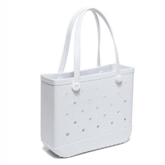 Rubber Waterproof Basket Tote Swimming Fitness Storage Bag Pet Bag