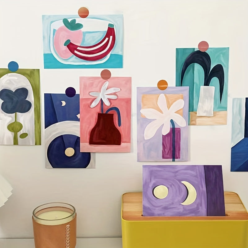 15pcs Artist Postcard Decoration Cards for Minimalist Wall Decor