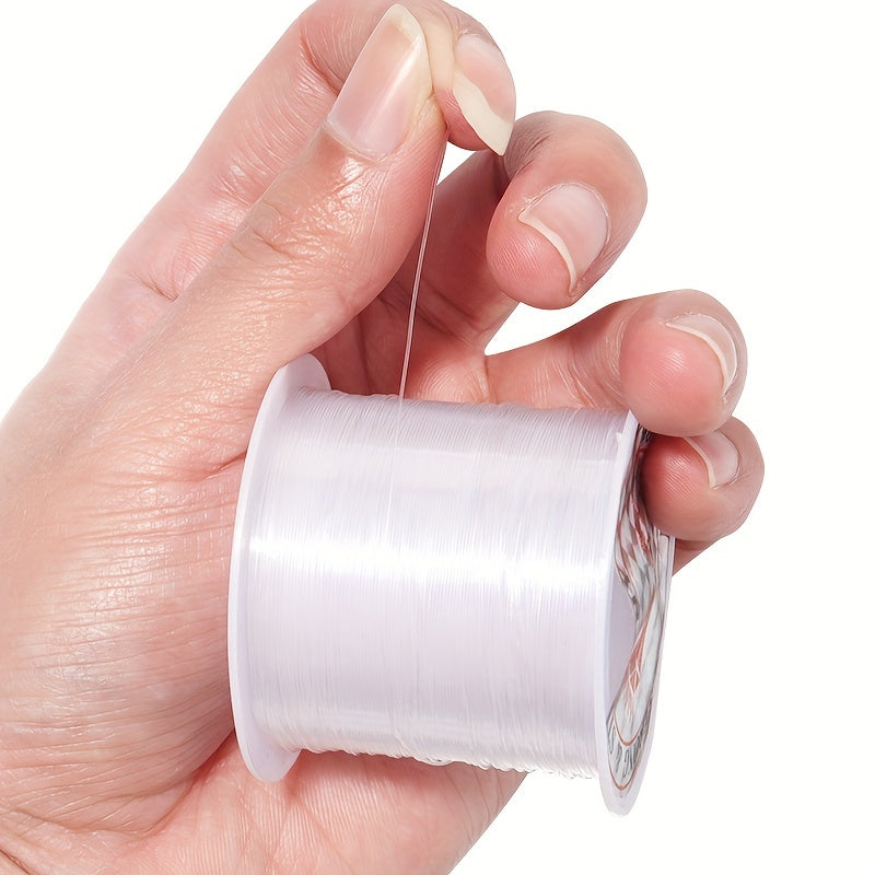 0.2mm Clear Fishing Line Beading Cord for Jewelry Making