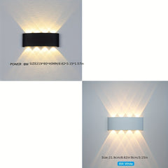 IP65 Waterproof 6W 8W 10W 12W LED Wall Lamp