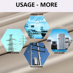 Self Adhesive Faraday Fabric Conductive Shielding for RFID EMF WiFi