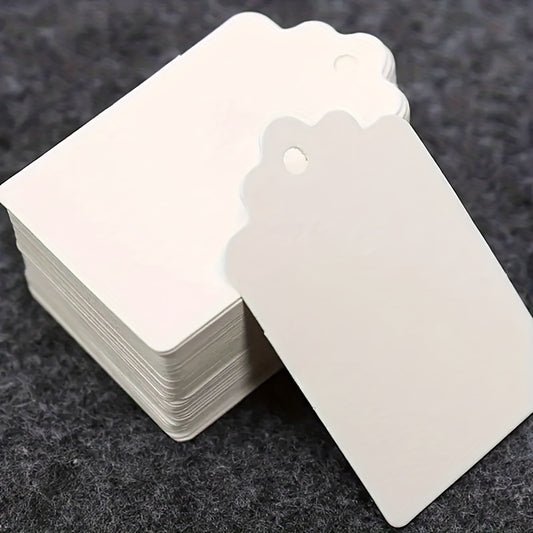 150 Gift Tags With Twine for Crafts, Weddings, Birthdays, Christmas