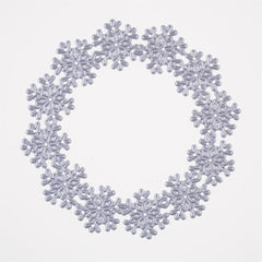 Christmas Snowflakes Wreath Metal Cutting Dies DIY Scrapbooking Craft Stencil