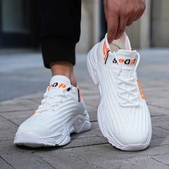 Men's Chunky Shoes Soft Sole Breathable Sneakers For Outdoor Activities
