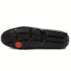 Men's Metallic Decor Loafer Shoes Non slip Driving Shoes