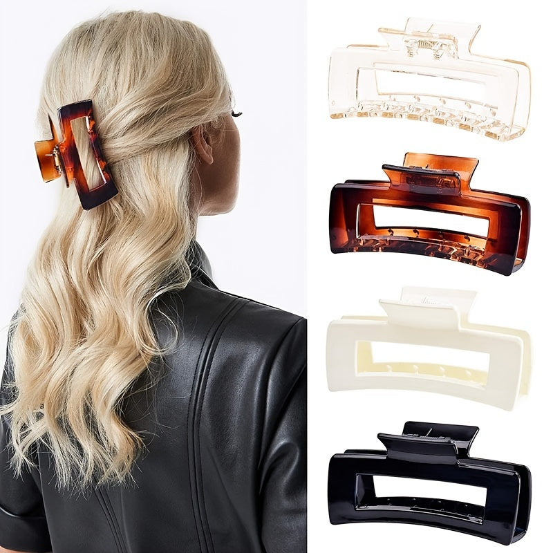 Vintage Style Acrylic Hair Claw Ponytail Holder Hair Accessories