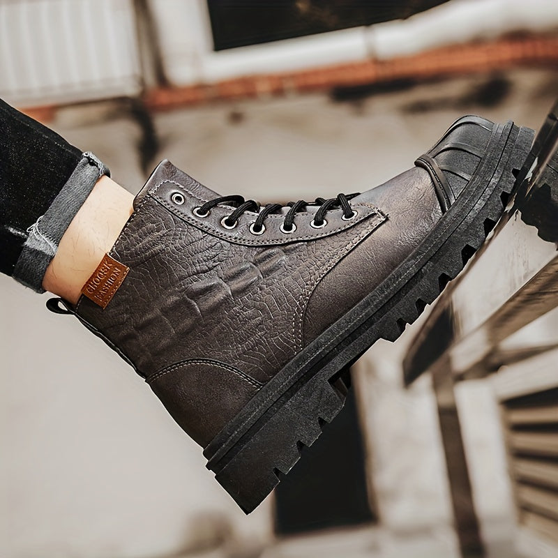 Women's Non-Slip Lace-Up High-Top Hiking Boots