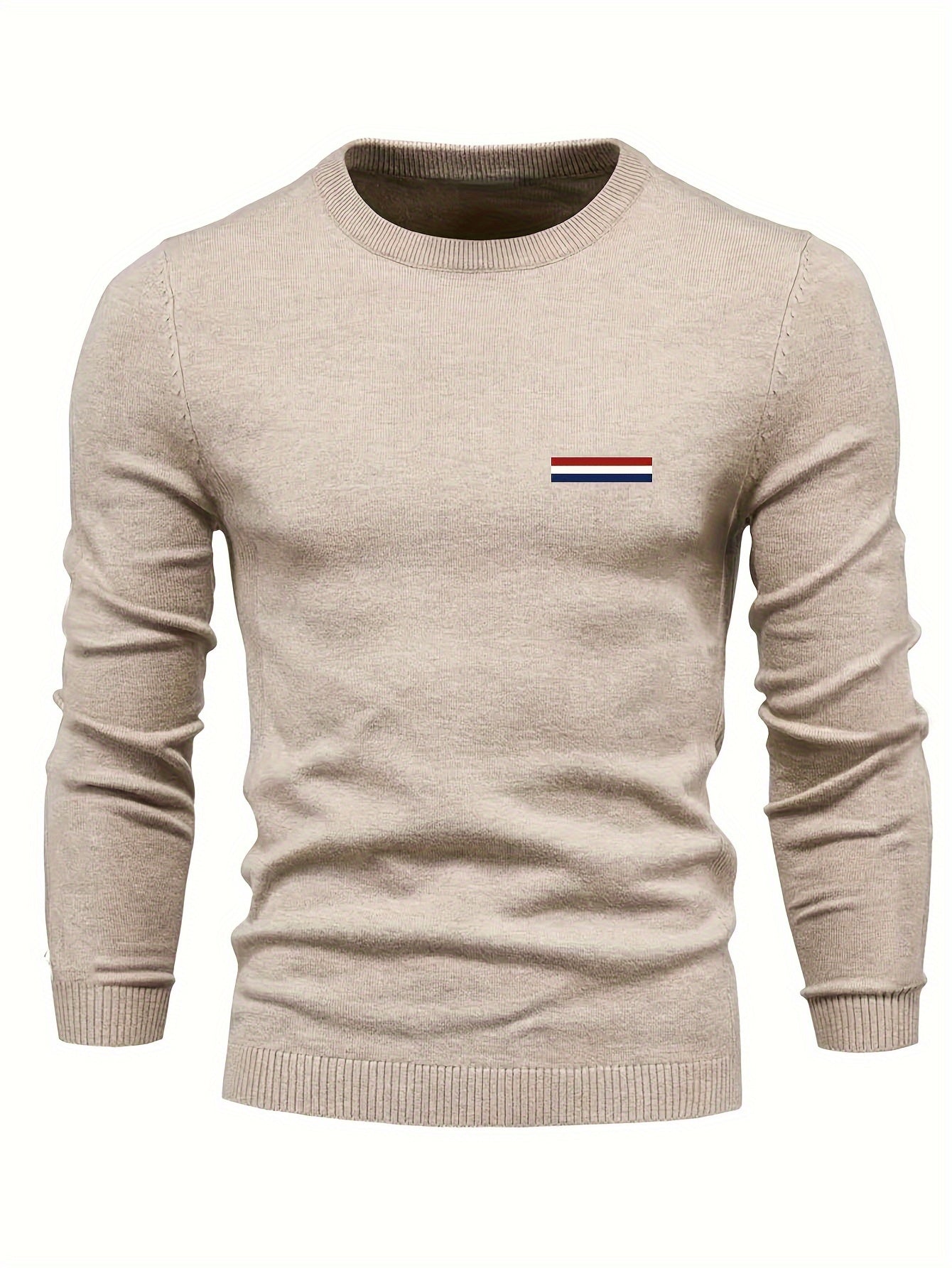 Men's Dragon Graphic Knitted Sweater