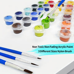 Flowers in Bottle Paint By Number 40x50cm DIY Acrylic Kit