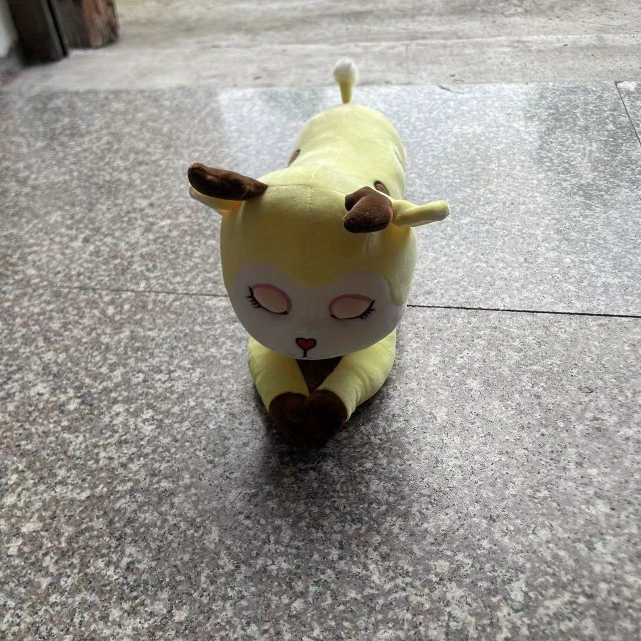 Deer Girl Pillow Doll Long Strip Plush Toy Birthday Gift