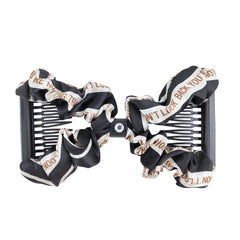 Elastic Silk Satin Magic Hair Combs Easy Combs Clips For Women