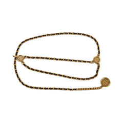 Thin Waist Chain Braided Belt for Women