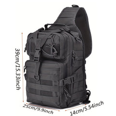 Men's Tactical Crossbody Bag Large Capacity Chest Bag