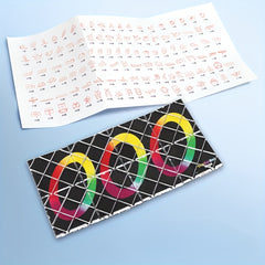 Magic Twist Puzzle Cube 8 Panel Folding Puzzle Toy