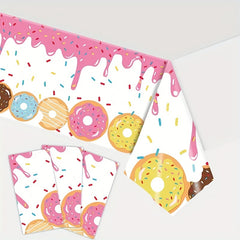 Donut Dessert Theme Party Tableware Set