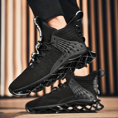 Men's High Top Blade Sneakers Comfy Non Slip Shoes