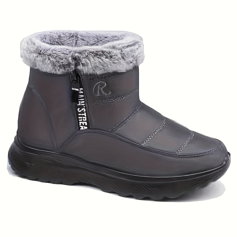 Women's Soft Non-slip Snow Boots Comfortable Medium Tube Shoes