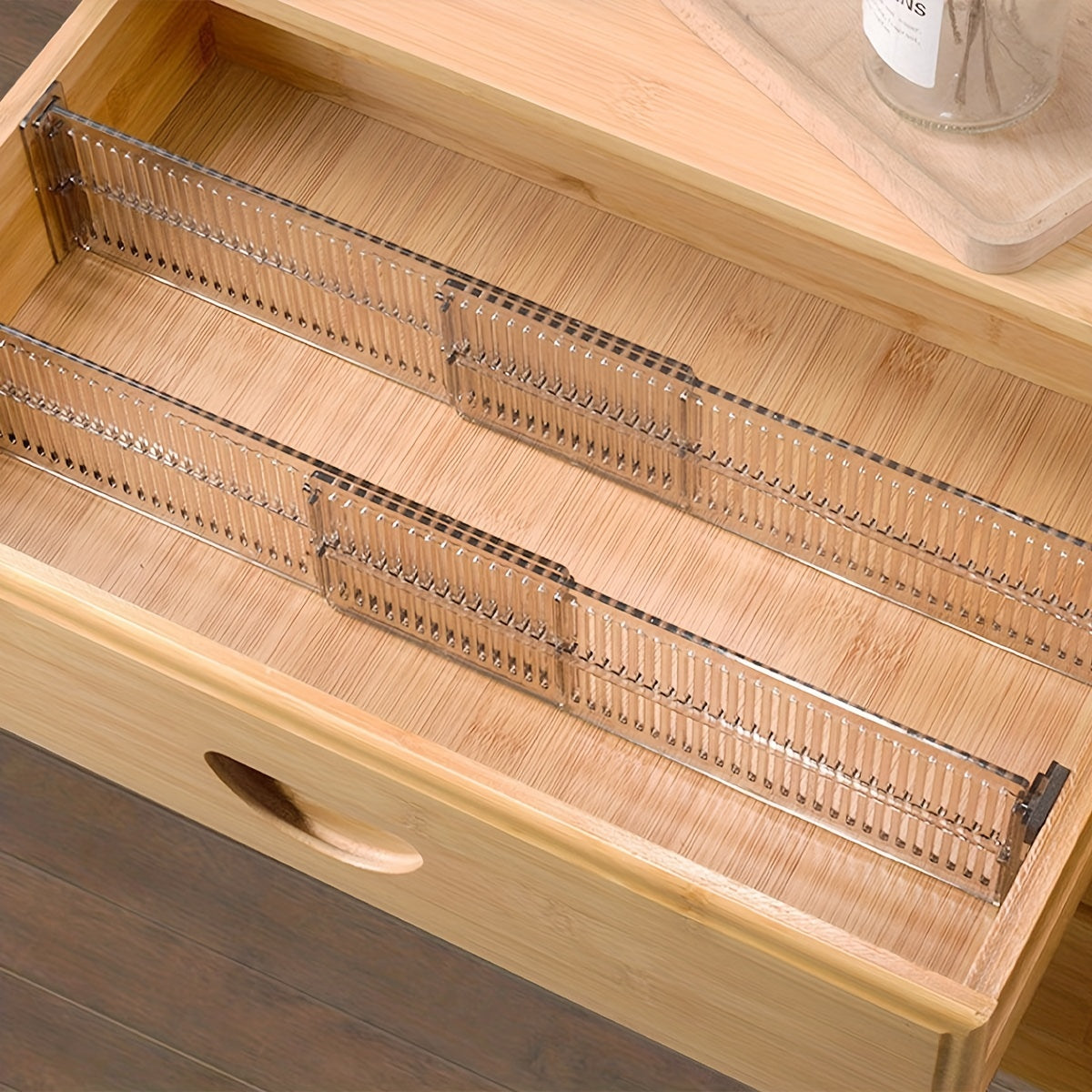 2pcs Drawer Storage Divider 10.63in 3.15in