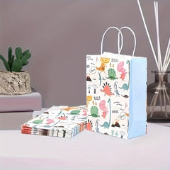 6pcs Dinosaur Gift Bags Birthday Party Home Decoration Supplies