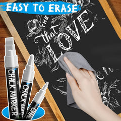 6pc Liquid Chalk for Fun & Easy School Supplies