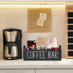 Solid Wooden Box Tea Room Coffee Cup Storage Box Home Decor Year Gift