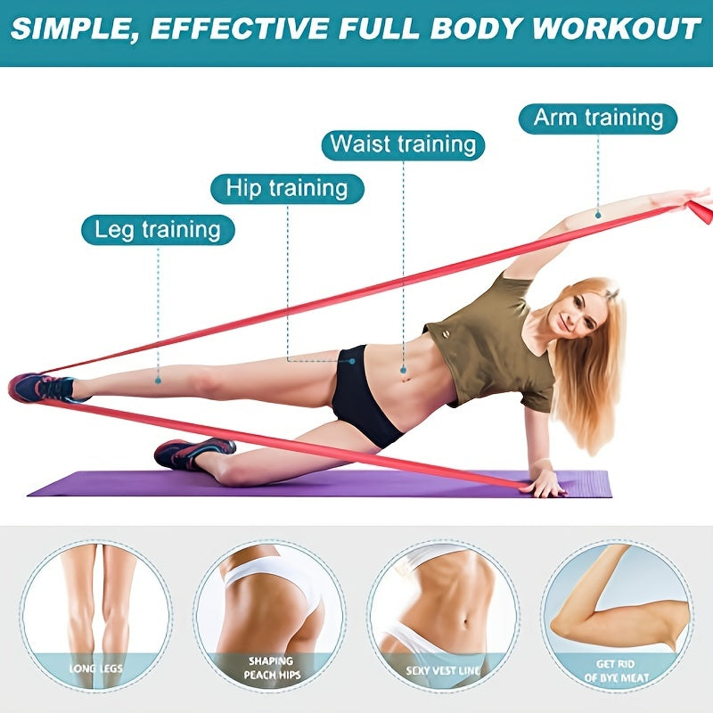 Yoga Elastic Resistance Band Stretching Band for Hip & Shoulder