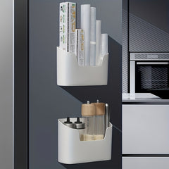 Wall Mounted Storage Box for Kitchen Bathroom Office - Home Organizer