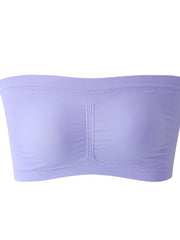  Padded Seamless Bra Tube Top Women's Sexy Crop Top