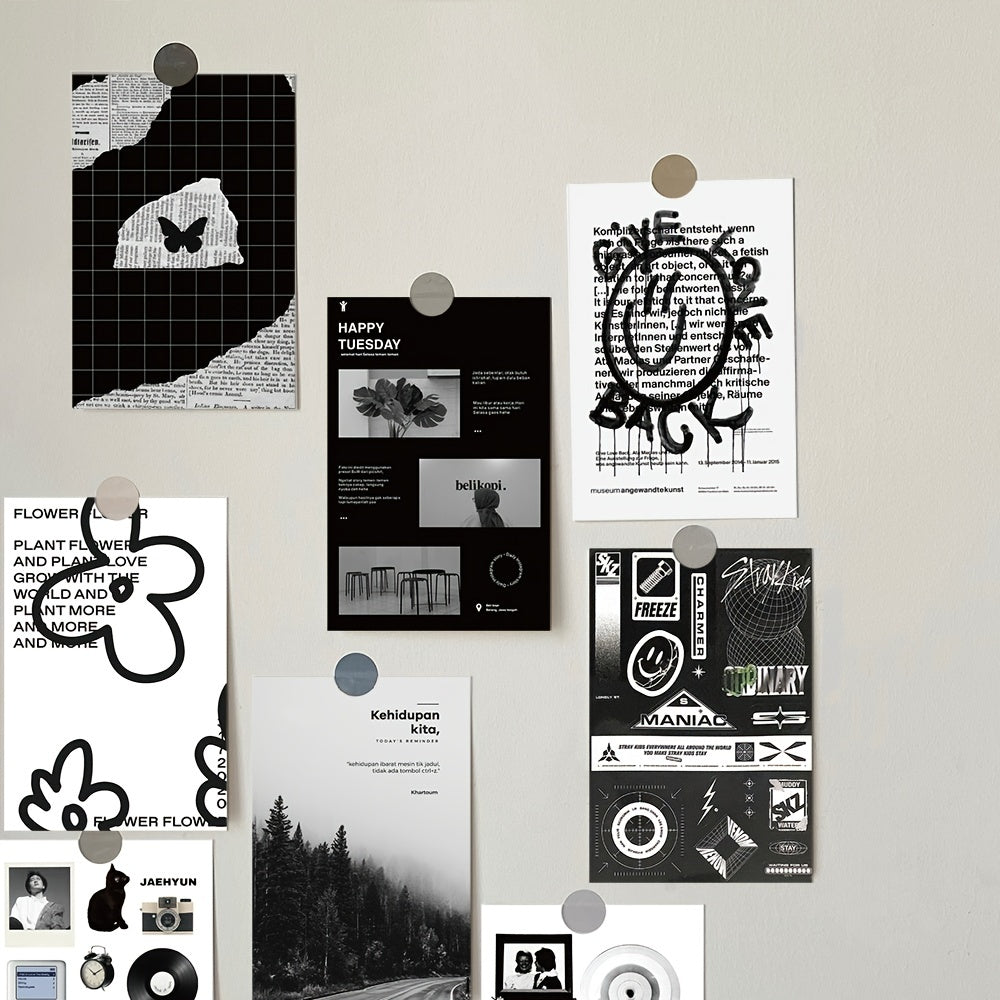 10pcs And Story Card Postcard Wall Sticker Gift