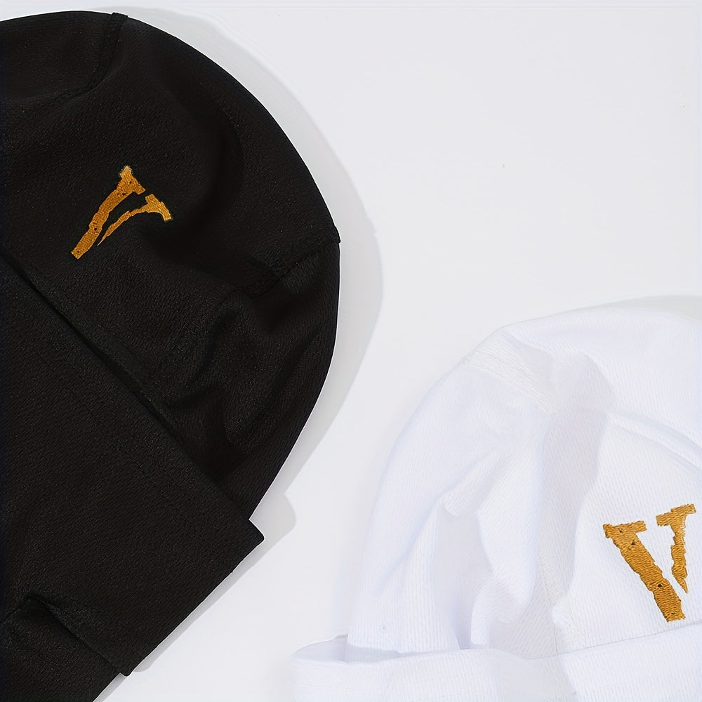 V Print Balaclava Ski Mask Unisex Pullover Dustproof Neck Gaiter