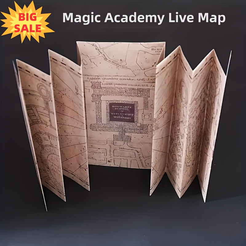 Plunderer Magic Treasure Map Poster