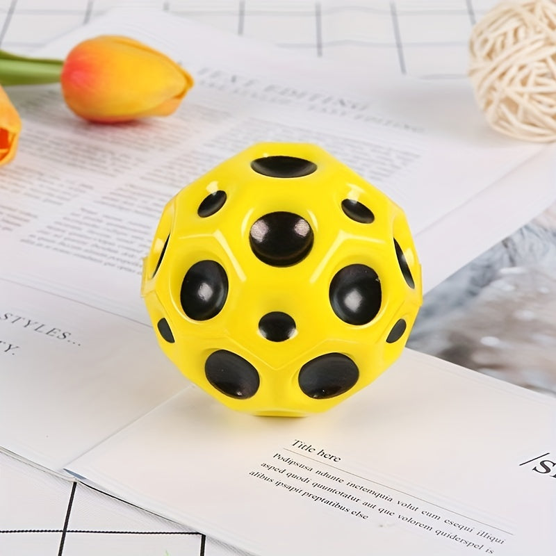 Moon Shape Bouncy Ball Stress Relief Toy