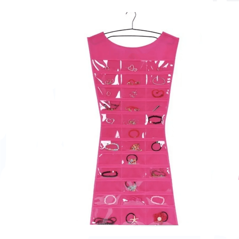 Non-woven Jewelry Hanging Bag - Vest Shaped Storage Bag