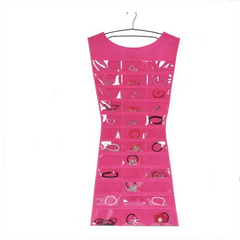 Non-woven Jewelry Hanging Bag - Vest Shaped Storage Bag