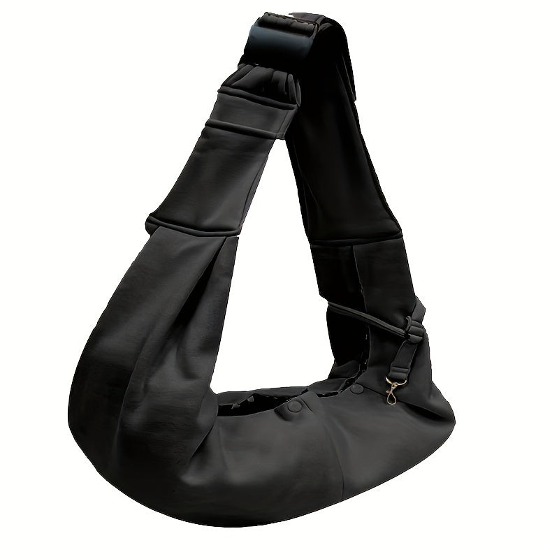Adjustable Strap Pet Sling Carrier for Travel and Comfort