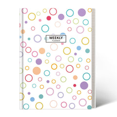 Undated Weekly Planner with Habit Tracker 5.8X8.5in