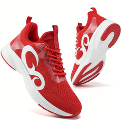 Breathable Soft Sole Running Shoes Shock Absorption Outdoor Sneakers