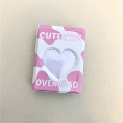 Small Fresh Four-leaf Clover Love Cow Print 3-inch Mini Album